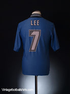 1996-97 Newcastle Away Shirt Lee #7 S Football Shirt