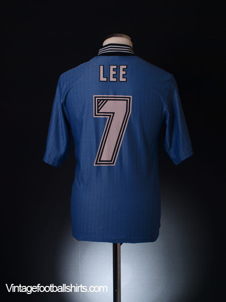 1996-97 Newcastle Away Shirt Lee #7 S Football Shirt