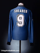 1996-97 Newcastle Away Shirt Shearer #9 L/S XL Football Shirt
