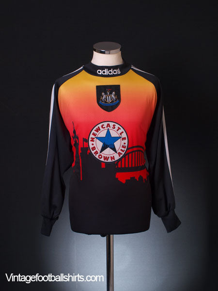 1996-97 Newcastle Goalkeeper Shirt L/S L Football Shirt