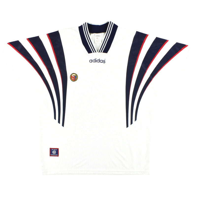1996-97 Norway adidas Away Shirt L Football Shirt