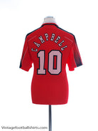 1996-97 Nottingham Forest Home Shirt Campbell #10 L Football Shirt