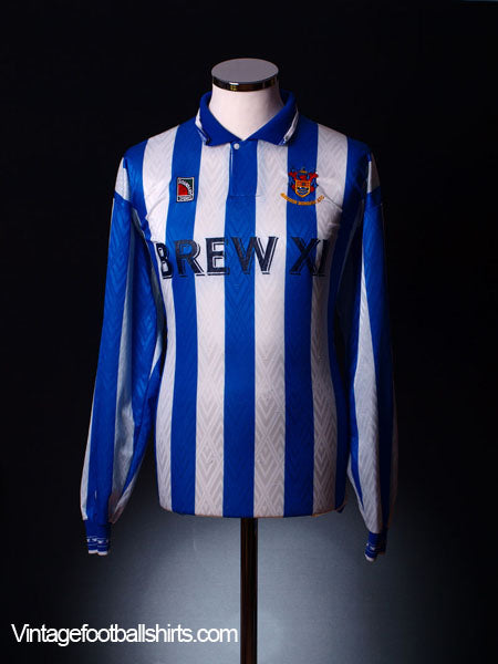 1996-97 Nuneaton Borough Home Shirt L/S  XL Football Shirt