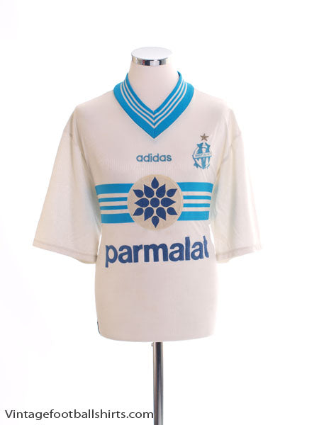 1996-97 Olympique Marseille Home Shirt L Football Shirt