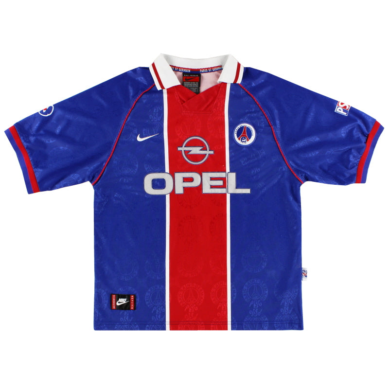 1996-97 Paris Saint-Germain Nike Home Shirt XL Football Shirt