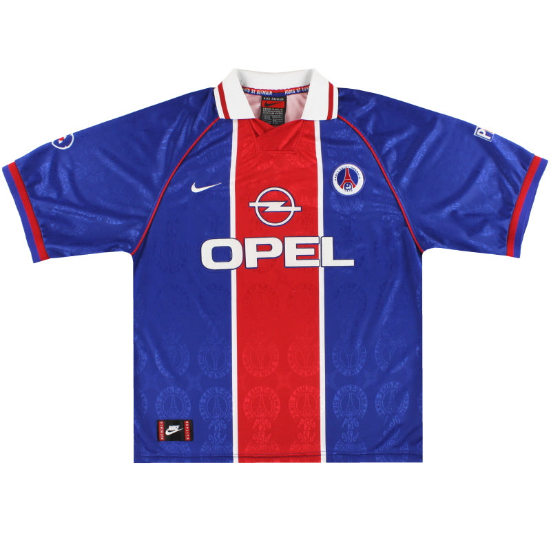1996-97 Paris Saint-Germain Nike Home Shirt XL Football Shirt