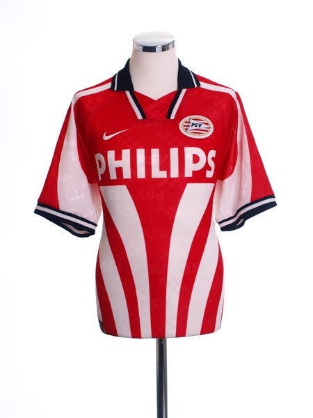 1996-97 PSV Eindhoven Home Shirt *Mint* L Football Shirt