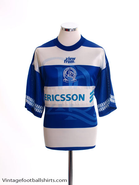 1996-97 QPR Home Shirt L Football Shirt
