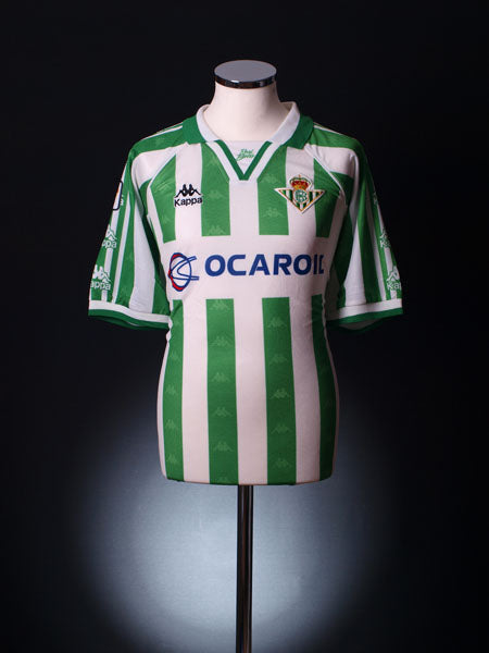 1996-97 Real Betis Match Issue Home Shirt Nadj #12 XL | Vintage