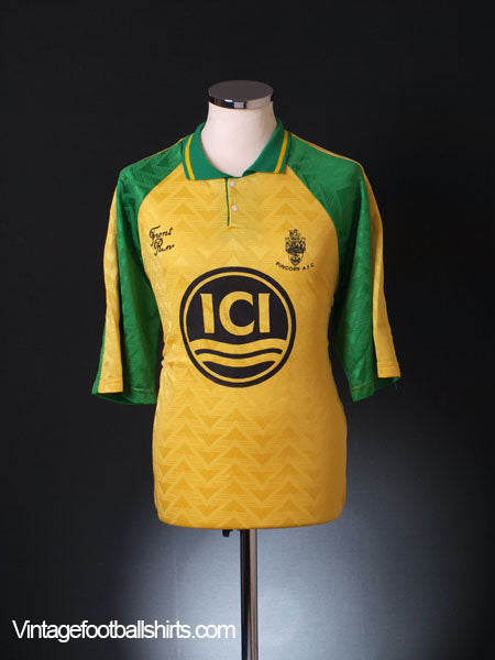 1996-97 Runcorn FC Halton Home Shirt L Football Shirt