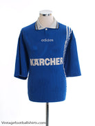 1996-97 Schalke Home Shirt S Football Shirt