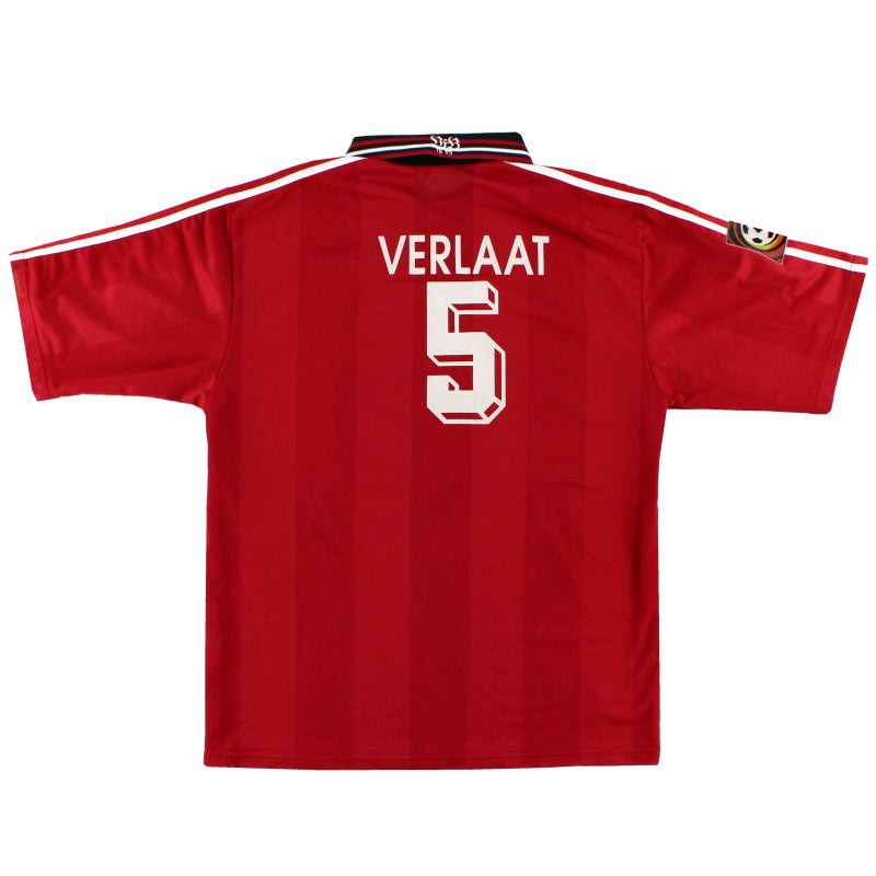 1996-97 Stuttgart Away Shirt Verlaat #5 XL Football Shirt