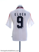 1996-97 Stuttgart Home Shirt Elber #9 S Football Shirt