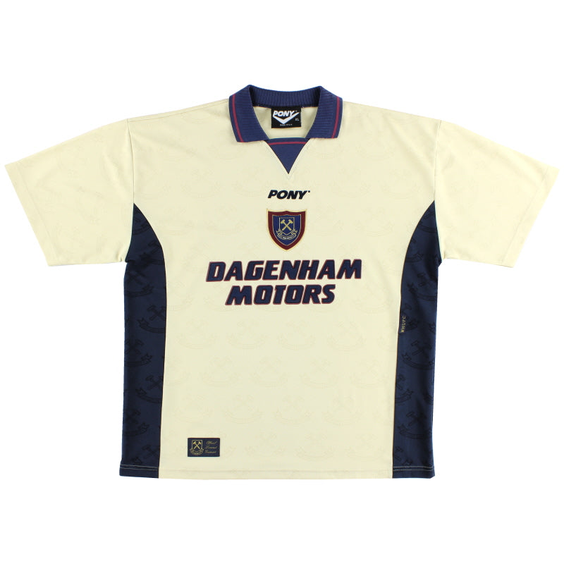 ウエストハムユナイテッド　96-97 ヴィンテージ　ユニフォーム　アウェイ　英国 ウエストハムユナイテッド 96-97 ヴィンテージ ユニフォーム アウェイ 英国