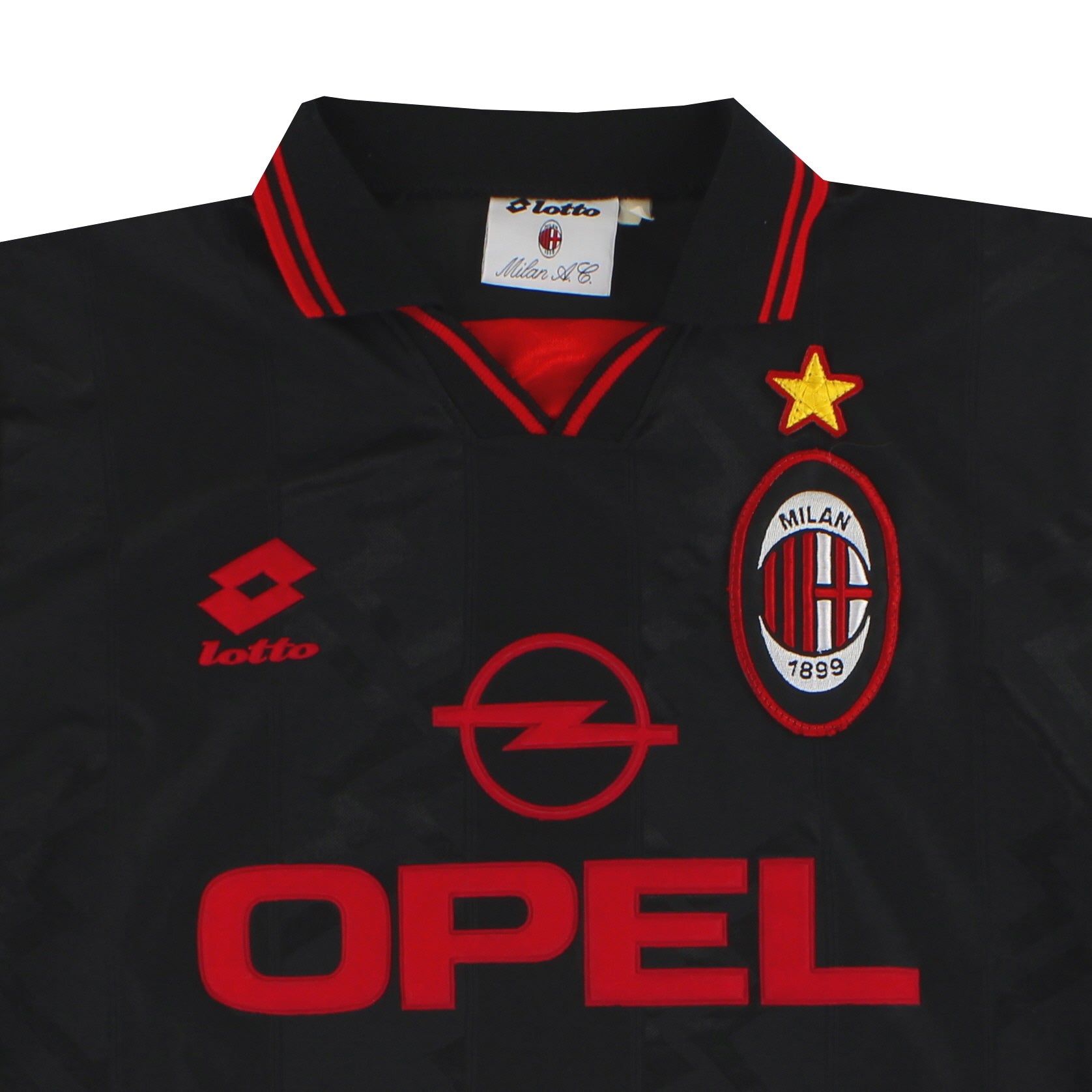 1996-97 AC Milan Lotto Third Shirt M | Vintage Football Shirts