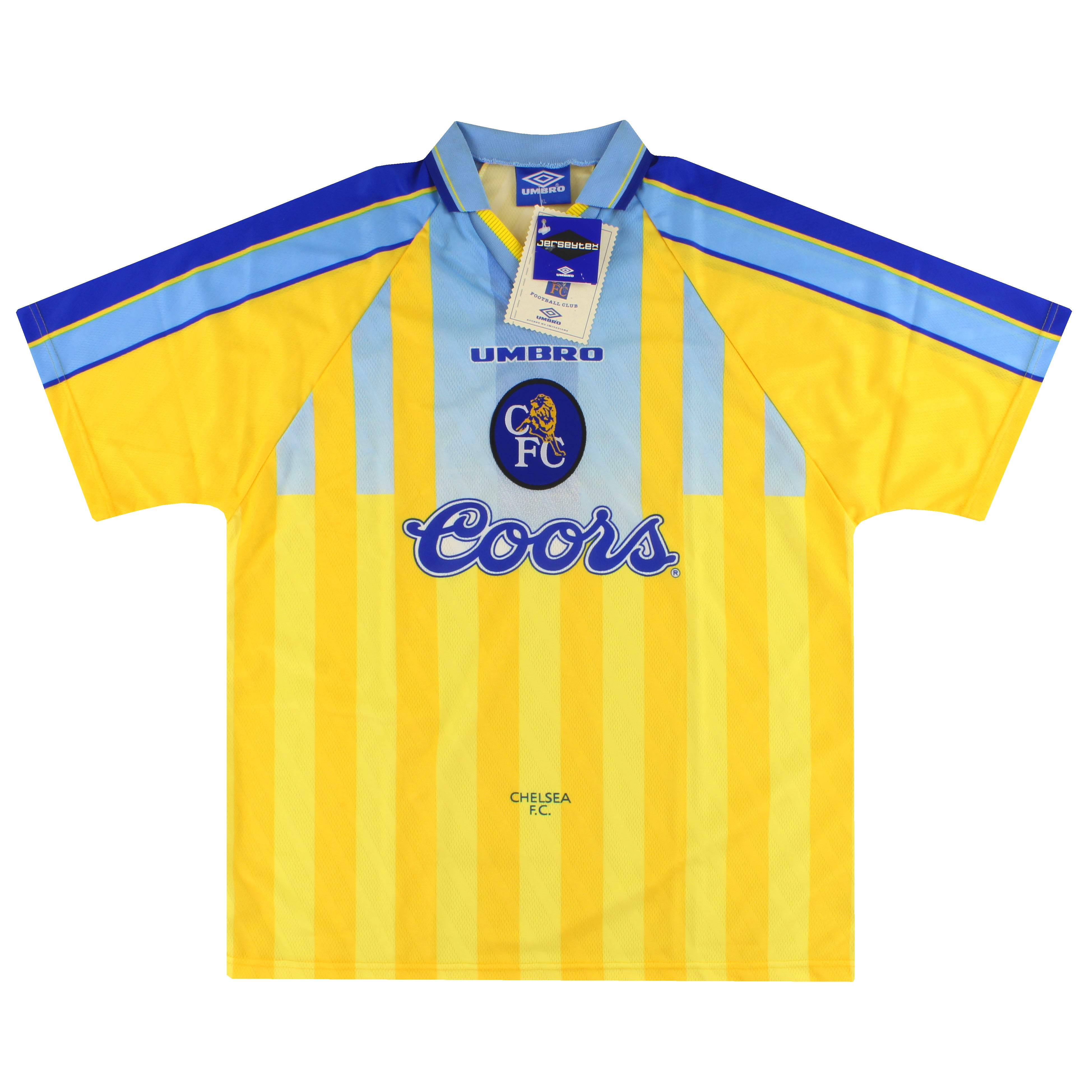 umbro CHELSEA FC 1996  ユニフォーム L 1996-97 Chelsea Umbro Away Shirt *w/tags* XL | Vintage Football Shirts