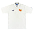 1996-97 Manchester United Umbro Polo Shirt L