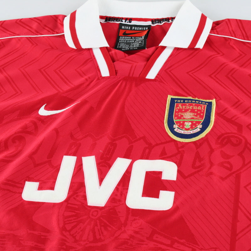1996-98 Arsenal Nike Home Shirt XXL | Vintage Football Shirts