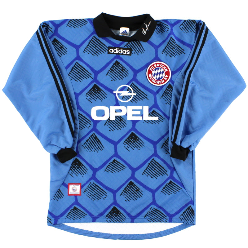 1996-98 Bayern Munich Goalkeeper Shirt *As New* S Football Shirt