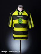 1996-98 Celtic Player Issue Away Shirt XL Football Shirt