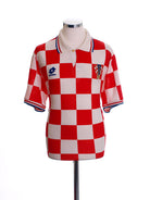 1996-98 Croatia Home Shirt L Football Shirt