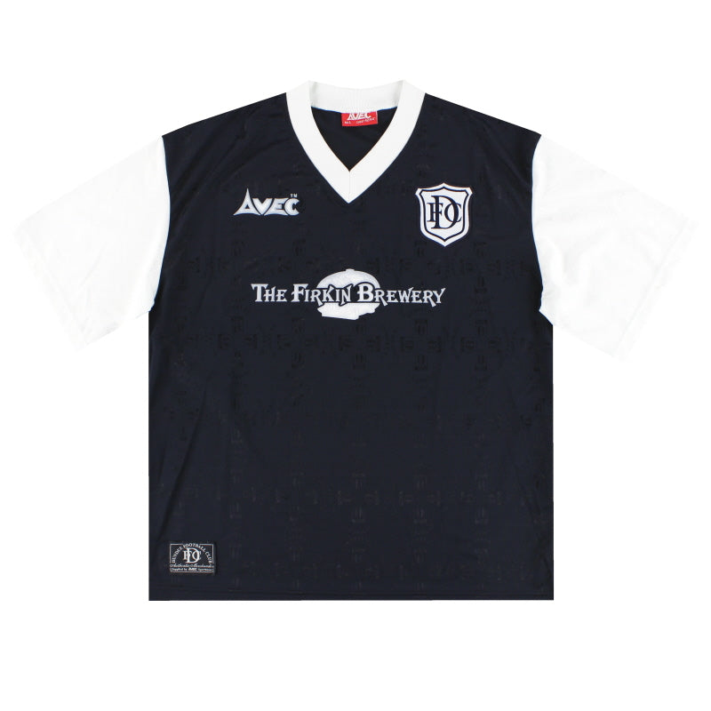 1996-98 Dundee Avec Home Shirt L Football Shirt