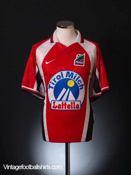 1996-98 FC Tirol Innsbruck Home Shirt XL Football Shirt