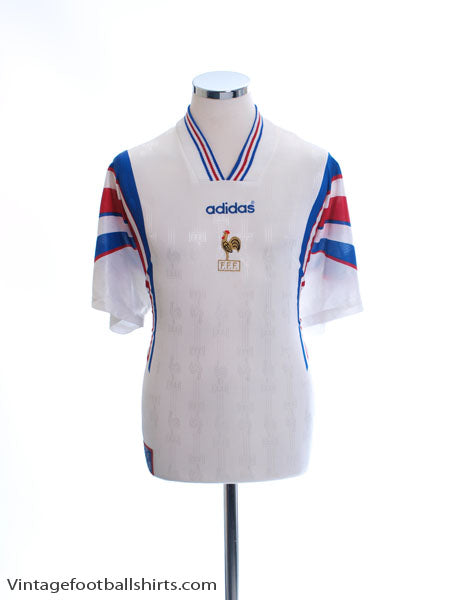 1996-98 France Away Shirt L Football Shirt