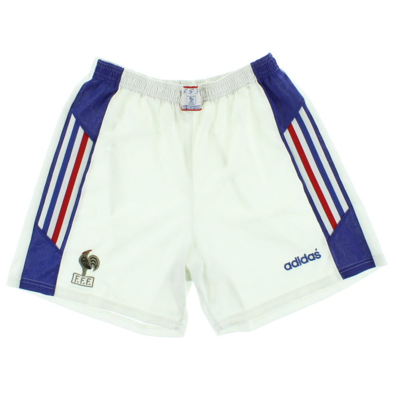 1996-98 France Home Shorts L Football Shorts