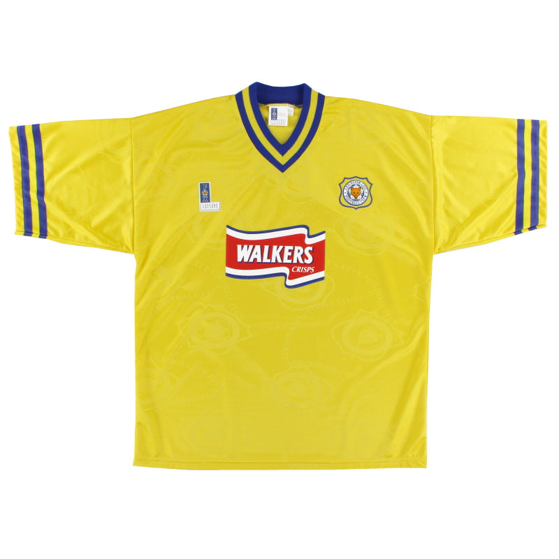 1996-98 Leicester Fox Leisure Third Shirt XXL Football Shirt