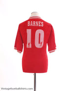 1996-98 Liverpool Home Shirt Barnes #10 *Mint* L Football Shirt
