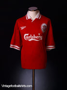 1996-98 Liverpool Home Shirt M Football Shirt