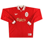 1996-98 Liverpool Reebok Home Shirt L/S XL Football Shirt
