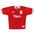 1996-98 Liverpool Reebok Home Shirt *Mint* L Football Shirt