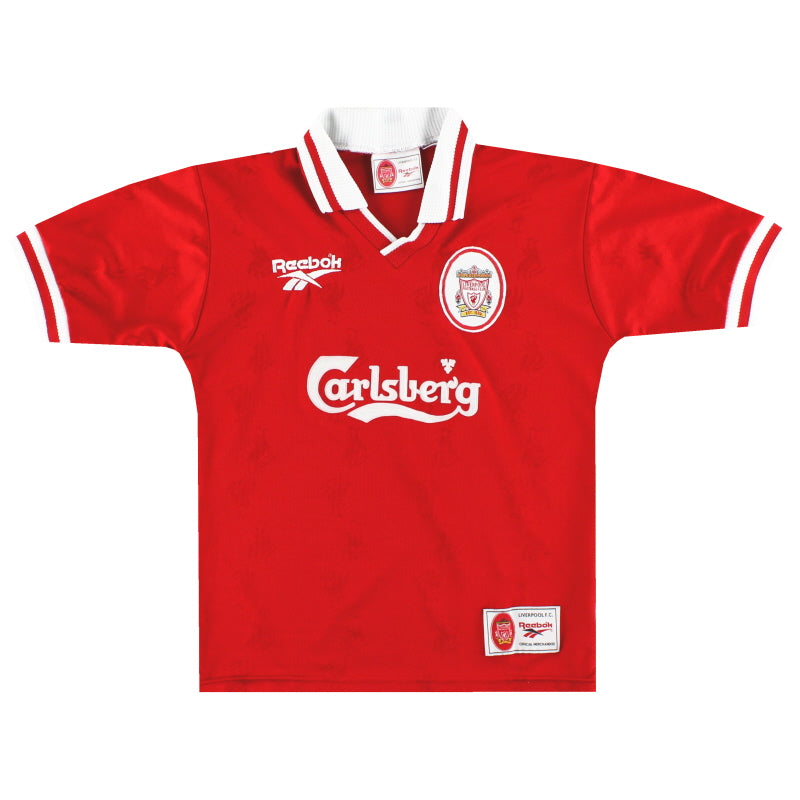 1996-98 Liverpool Reebok Home Shirt XL.Boys Football Shirt