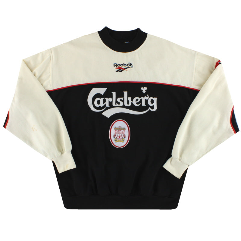 1996-98 Liverpool Reebok Sweatshirt S Sweatshirt