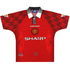 1996-98 Manchester United Umbro Home Shirt M Football Shirt