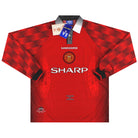 1996-98 Manchester United Umbro Home Shirt L/S *BNIB* XL Football Shirt