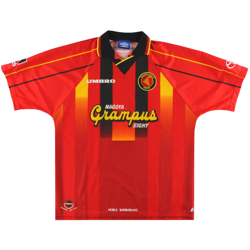 1996-98 Nagoya Grampus Eight Umbro Home Shirt XL Football Shirt