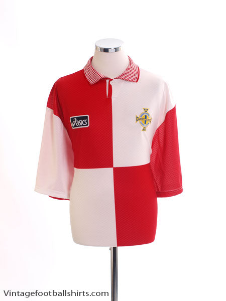 1996-98 Northern Ireland Away Shirt XL Football Shirt