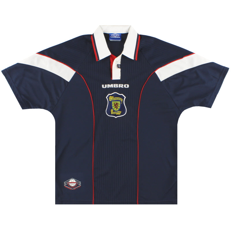 1996-98 Scotland Umbro Home Shirt XL Football Shirt