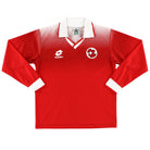 1996-98 Switzerland Home Shirt L/S XL.Boys Football Shirt