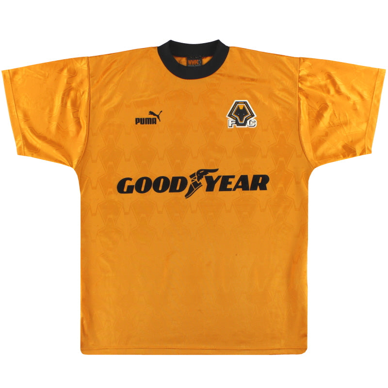 1996-98 Wolves Puma Training Shirt L Training Shirt