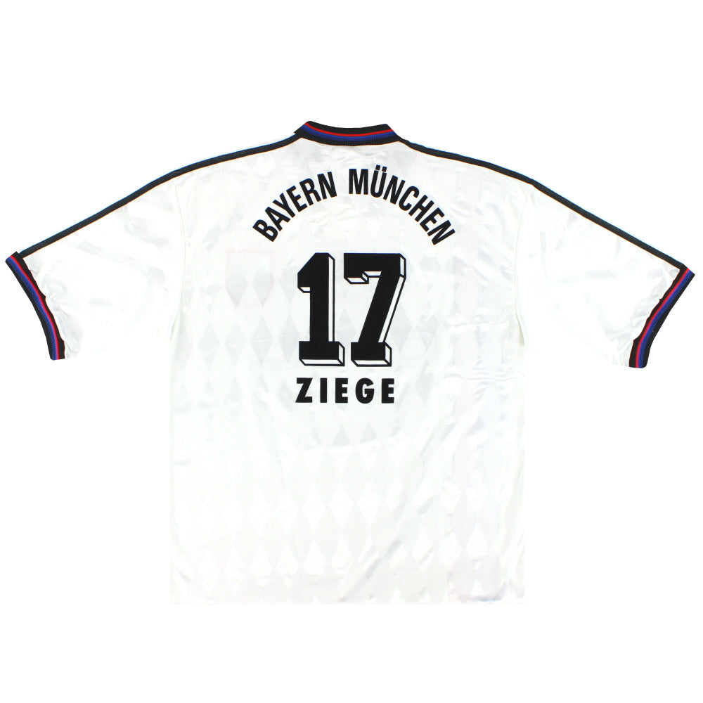 1996-98 Bayern Munich adidas Away Shirt Ziege #17 XL | Vintage