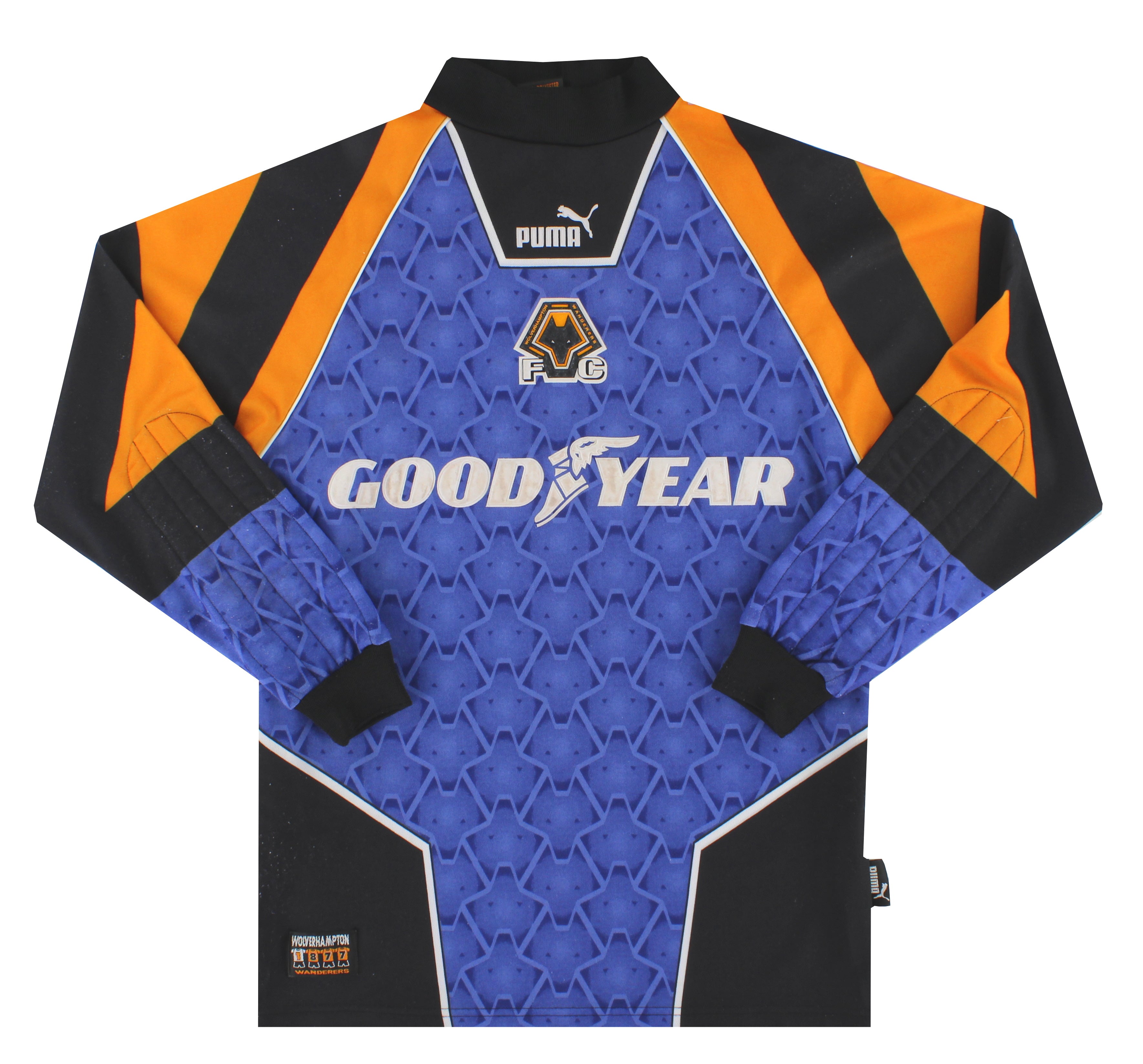1996-98 Wolves Puma Goalkeeper football Shirt