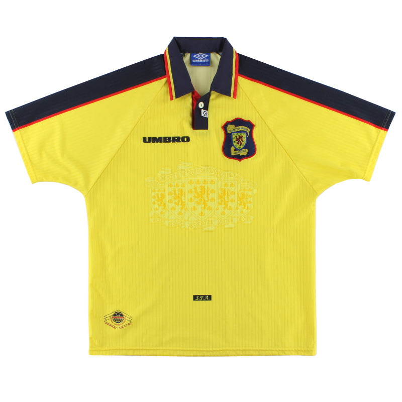 1996-99 Scotland Away Shirt XL Football Shirt