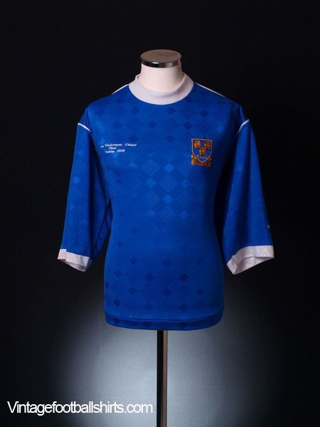 1996 Shrewsbury M.G Sports 'Wembley Final' Shirt L Football Shirt