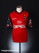 1997 AC Milan 'Belo Horizonte' Away Shirt L Football Shirt