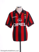 1997-98 AC Milan Home Shirt M Football Shirt