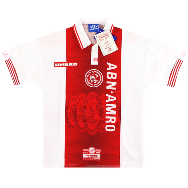 1997-98 Ajax Umbro Home Shirt *w/tags* M | Vintage Football Shirts